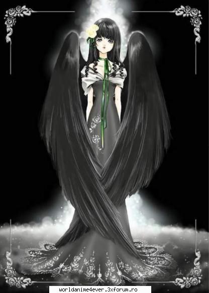 Angel ANIME - bad and sad angel - Poze cu ANIMEURI