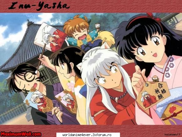 ne mina sper sa va placa poze cu inuyasha si ceilalti